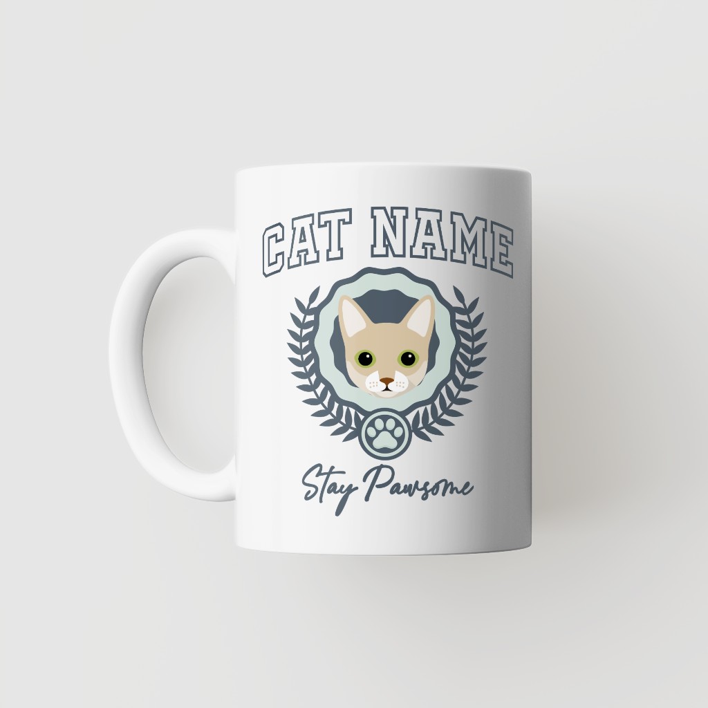 Stay Pawsome: Personalized {breedFullName} Mug