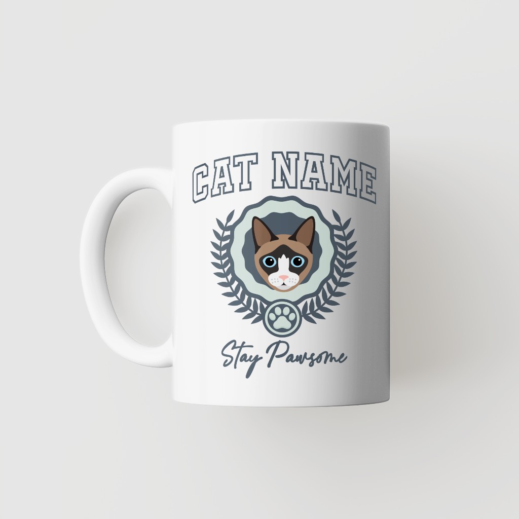 Stay Pawsome: Personalized {breedFullName} Mug