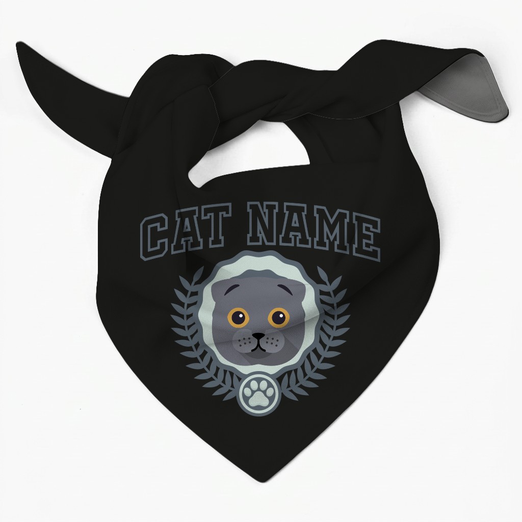 Stay Pawsome: Personalized {breedFullName} Bandana