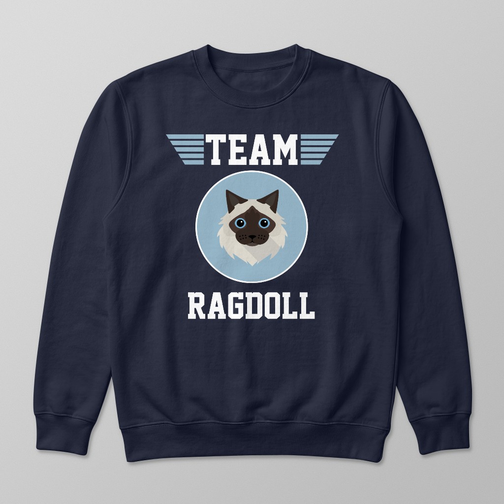 Team Breed: Personalised {breedFullName} Sweatshirt