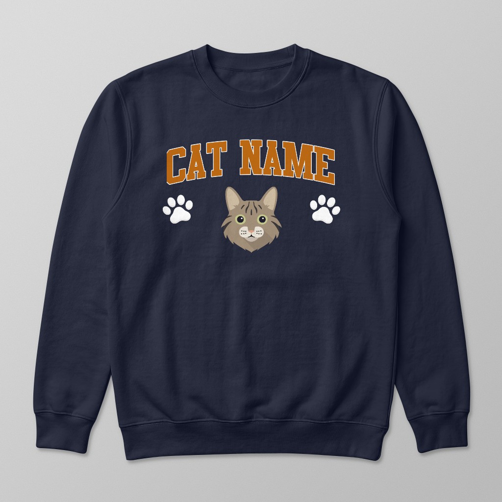 Campus Paws: Personalized {breedFullName} Sweatshirt