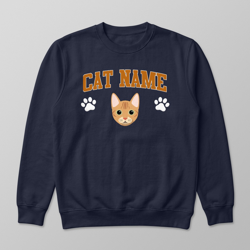 Campus Paws: Personalized {breedFullName} Sweatshirt