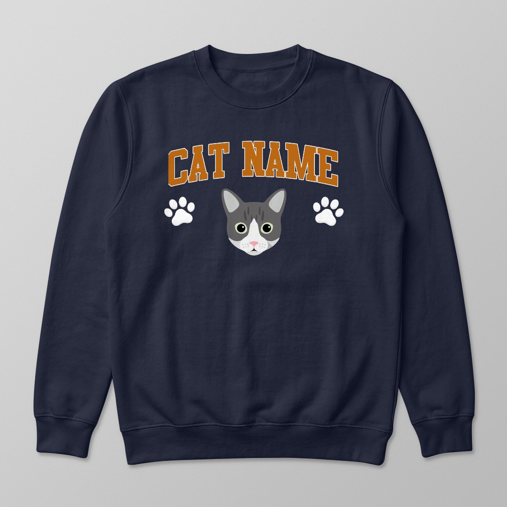 Campus Paws: Personalized {breedFullName} Sweatshirt