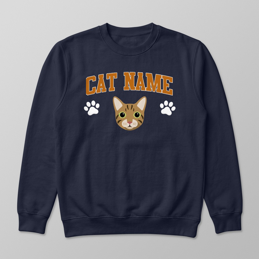 Campus Paws: Personalized {breedFullName} Sweatshirt
