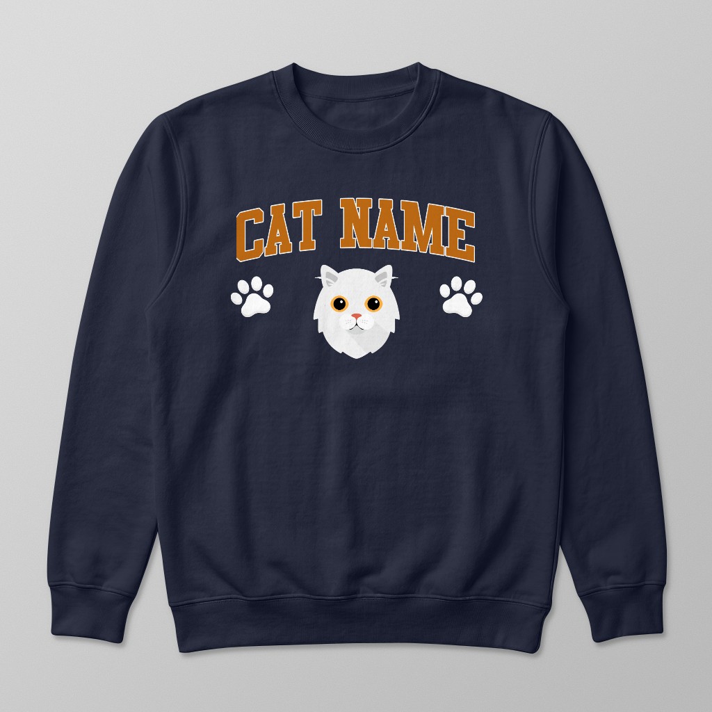 Campus Paws: Personalized {breedFullName} Sweatshirt