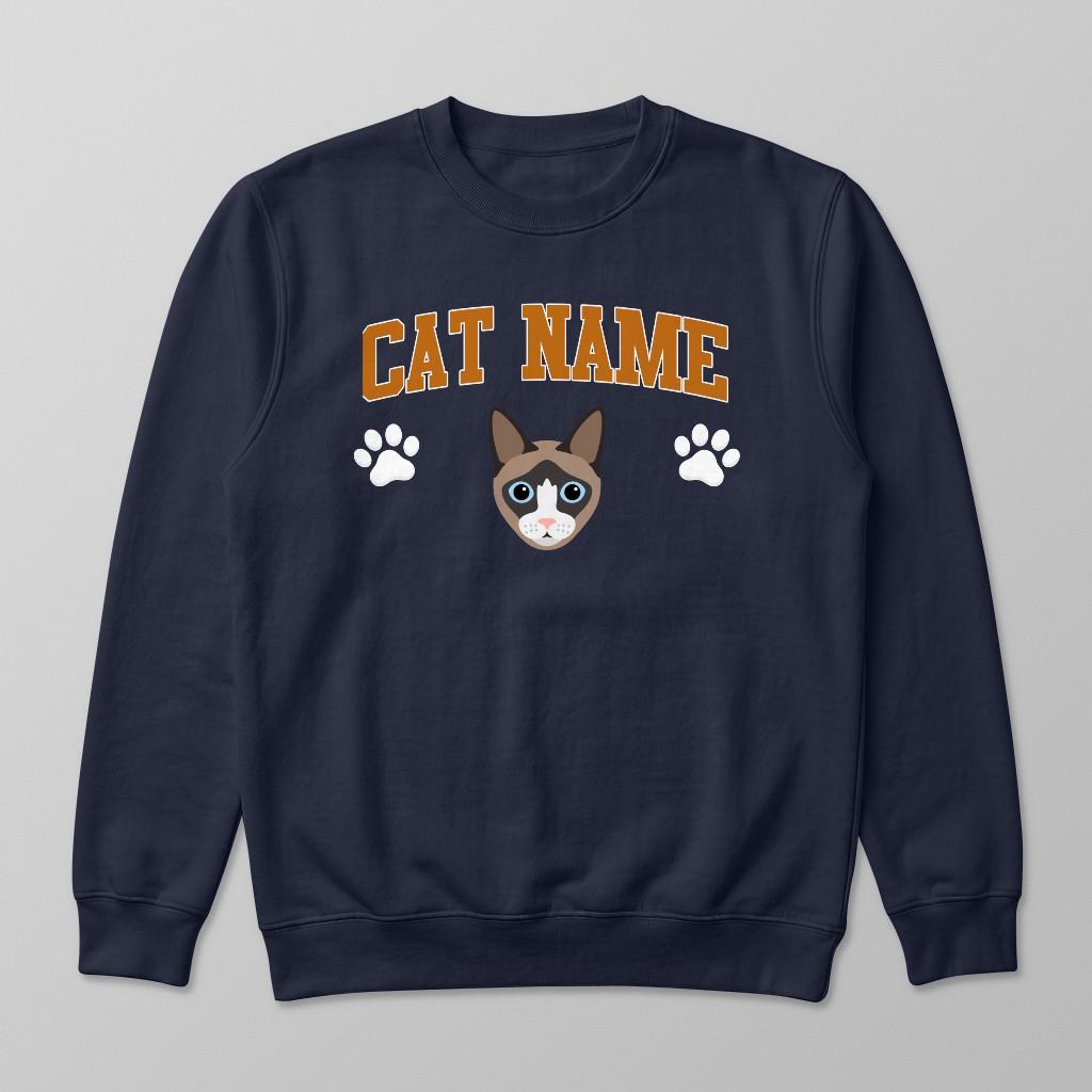 Campus Paws: Personalized {breedFullName} Sweatshirt