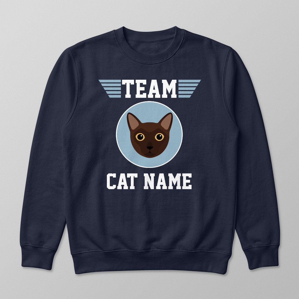 Personalized Burmese Sweatshirts