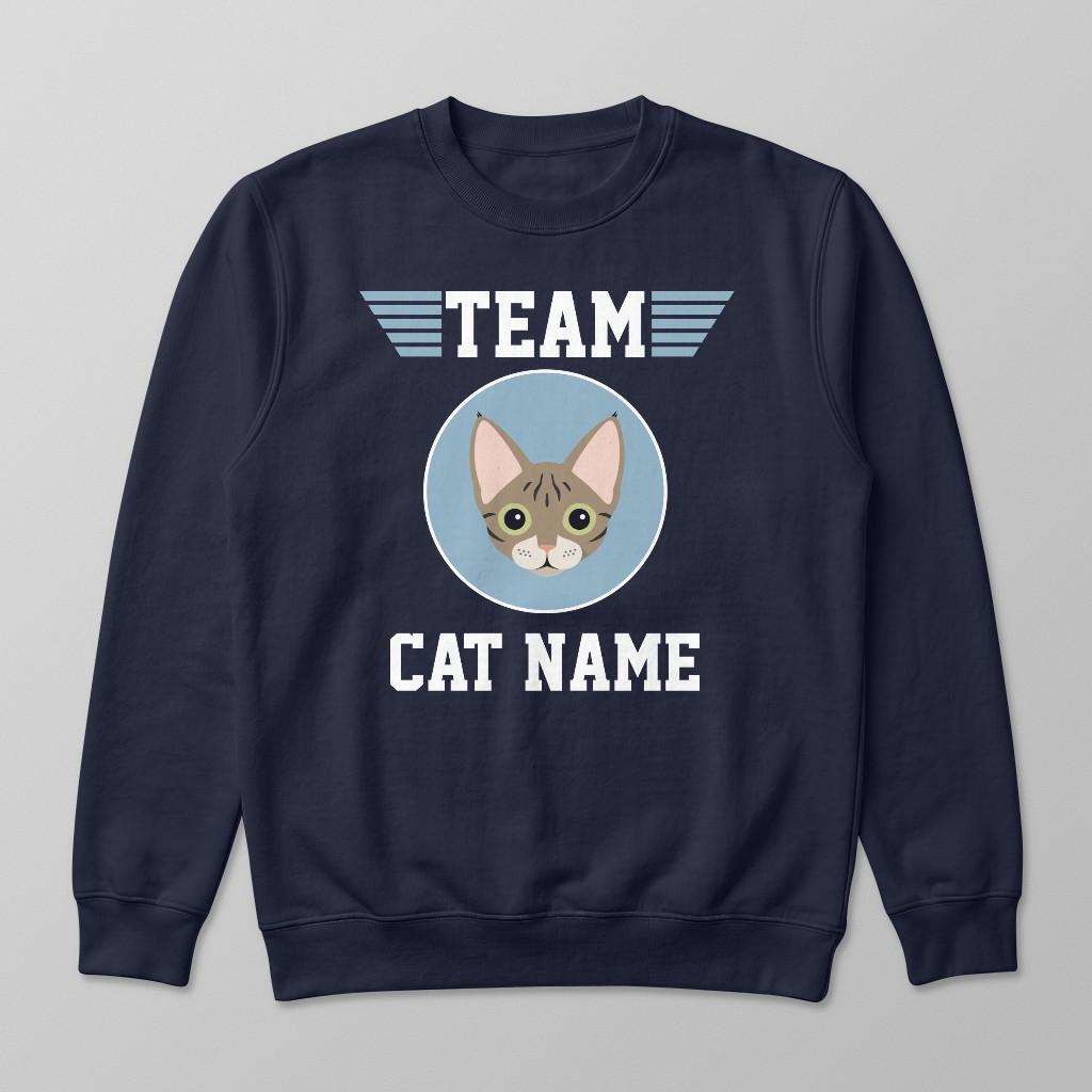 Personalized Devon Rex Sweatshirts