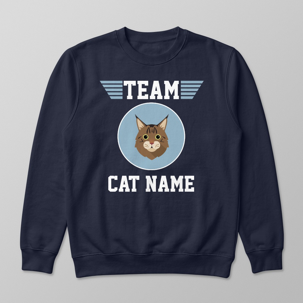 Personalized Maine Coon Sweatshirts