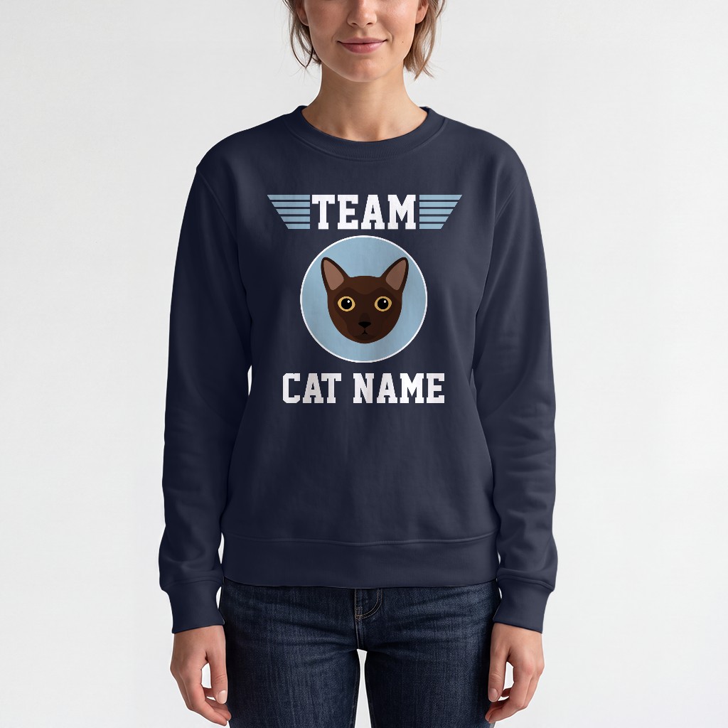 Personalized Varsity for Burmese Lovers