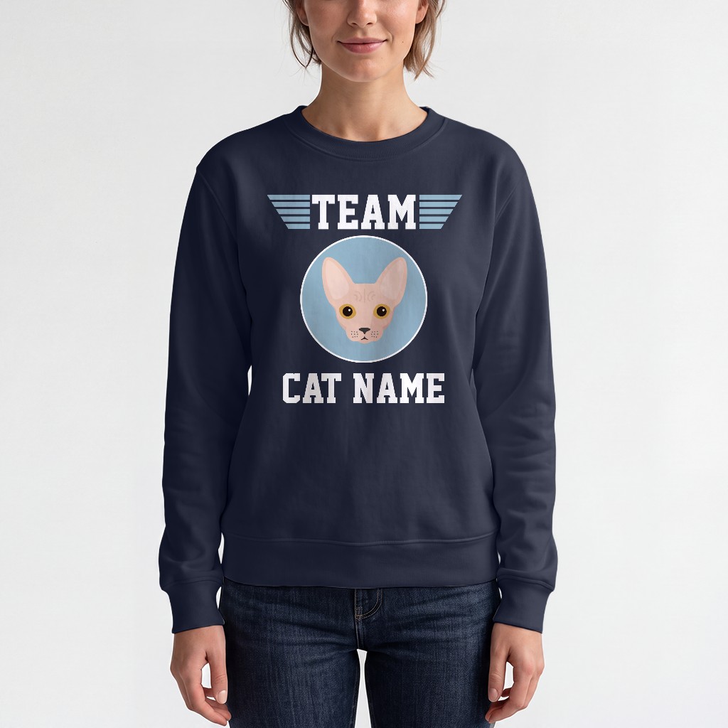 Personalized Varsity for Sphynx Lovers