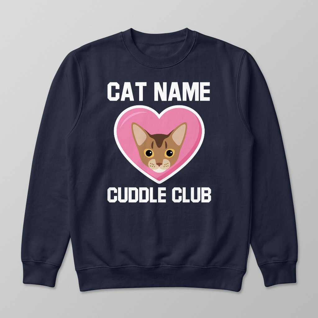 Cuddle Club: Personalized {breedFullName} Sweatshirt