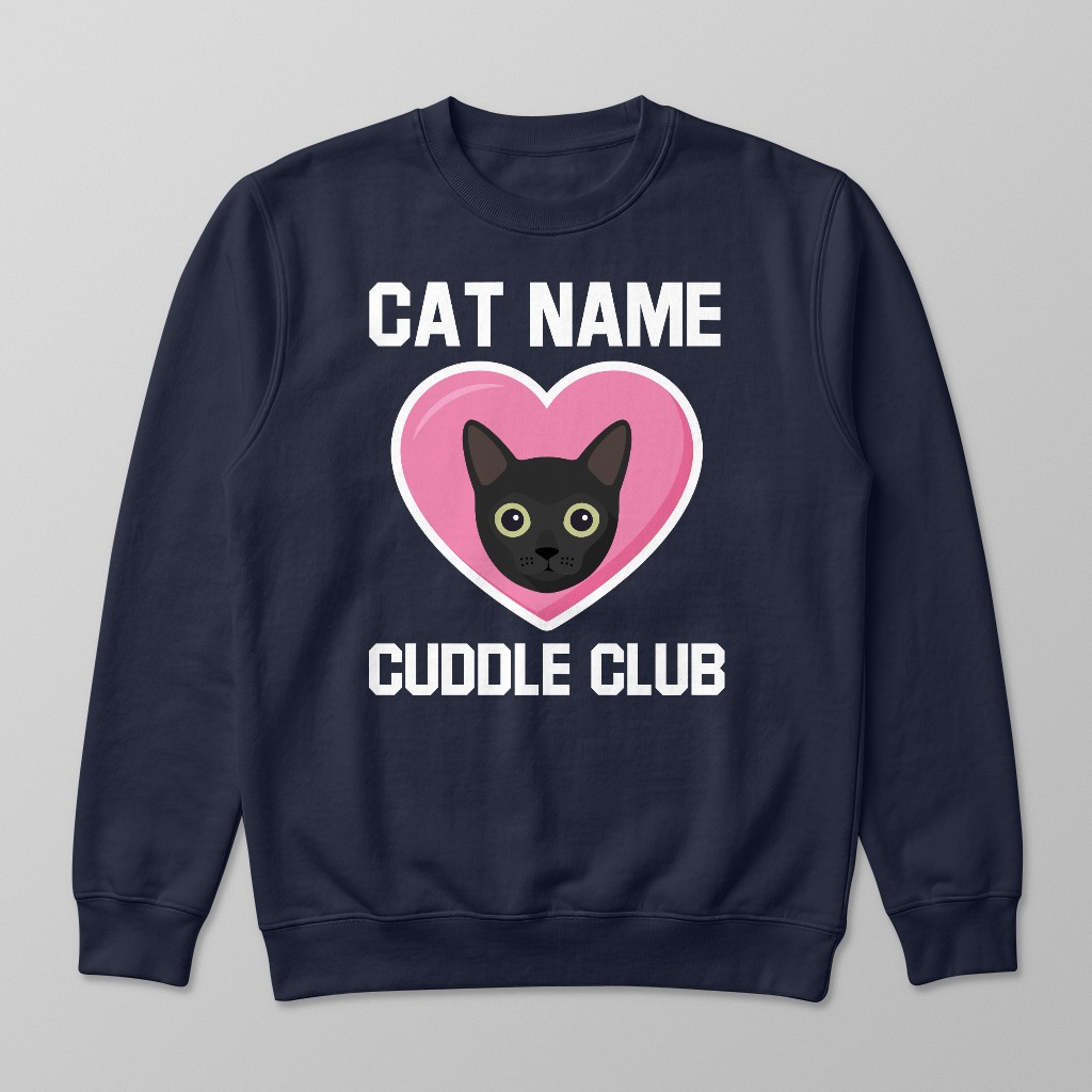 Cuddle Club: Personalized {breedFullName} Sweatshirt