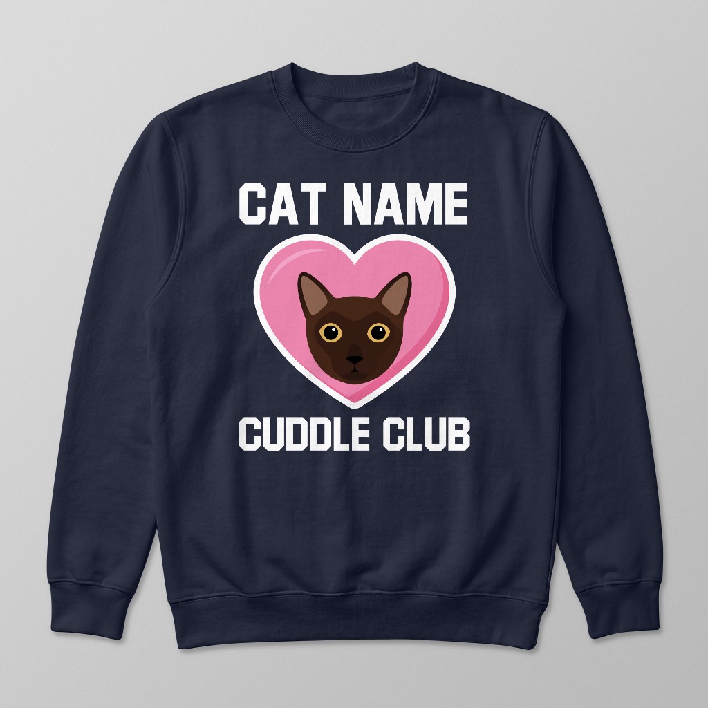 Cuddle Club: Personalized {breedFullName} Sweatshirt