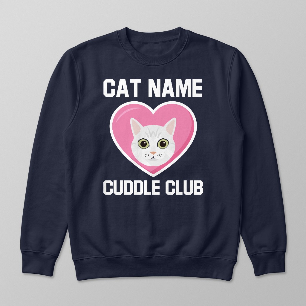 Cuddle Club: Personalized {breedFullName} Sweatshirt