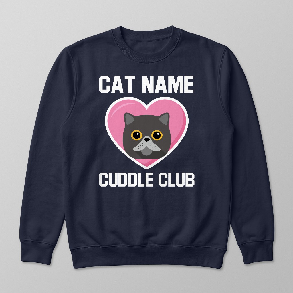 Cuddle Club: Personalized {breedFullName} Sweatshirt
