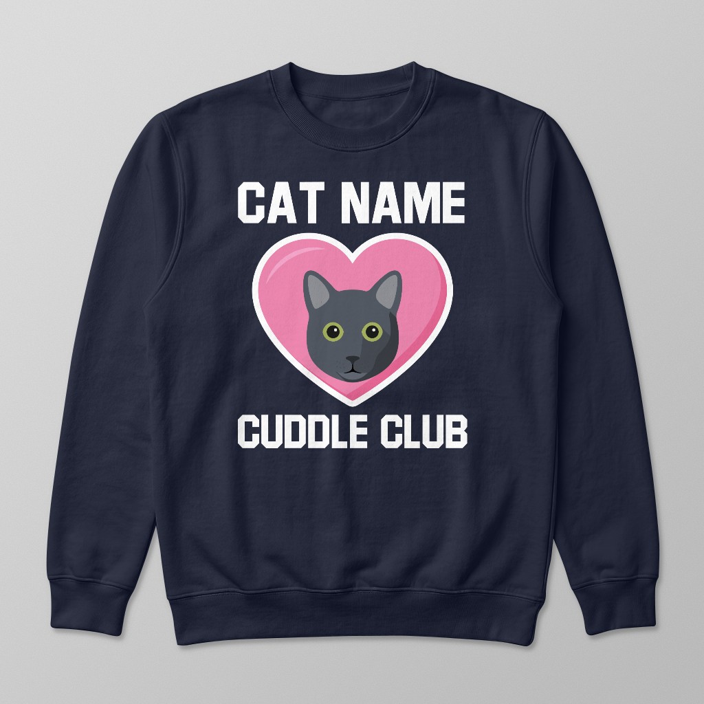 Cuddle Club: Personalized {breedFullName} Sweatshirt