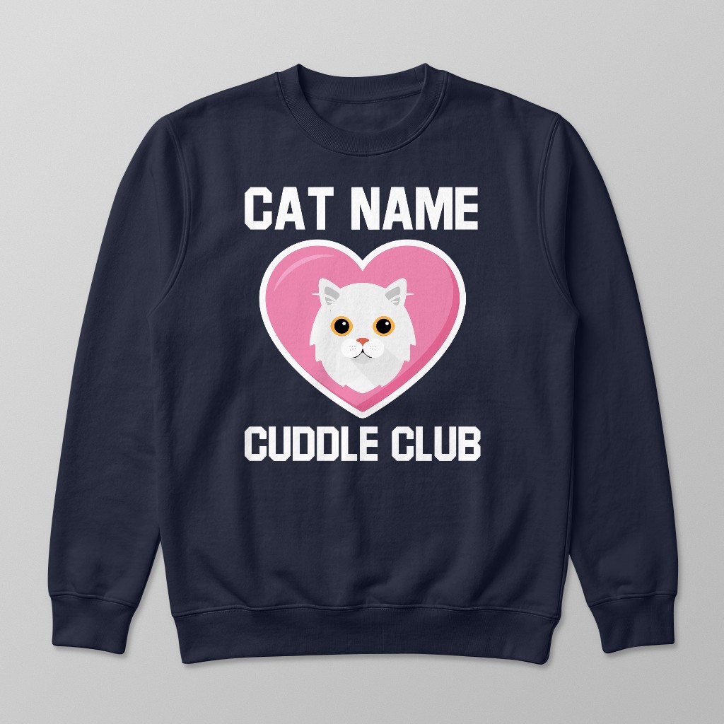 Cuddle Club: Personalized {breedFullName} Sweatshirt