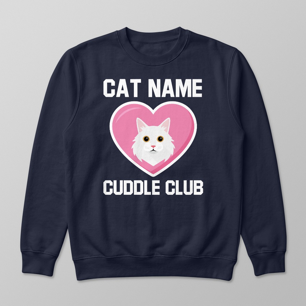 Cuddle Club: Personalized {breedFullName} Sweatshirt