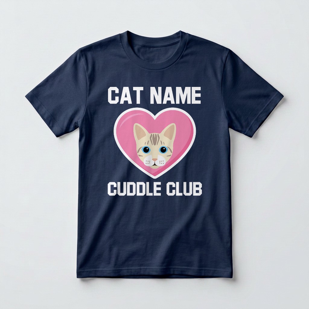 Cuddle Club: Personalized {breedFullName} T-Shirt