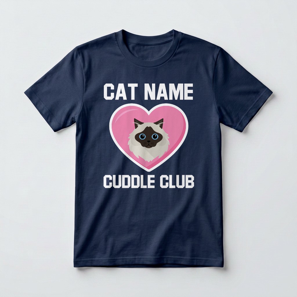 Cuddle Club: Personalized {breedFullName} T-Shirt