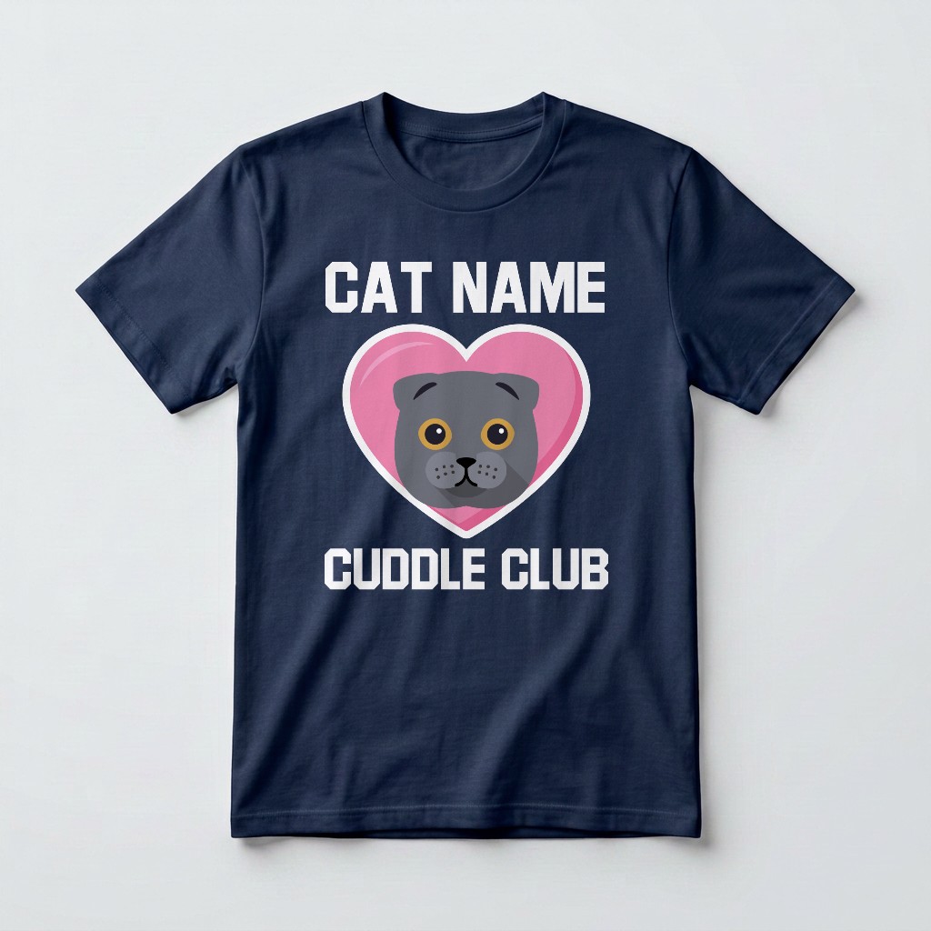Cuddle Club: Personalized {breedFullName} T-Shirt