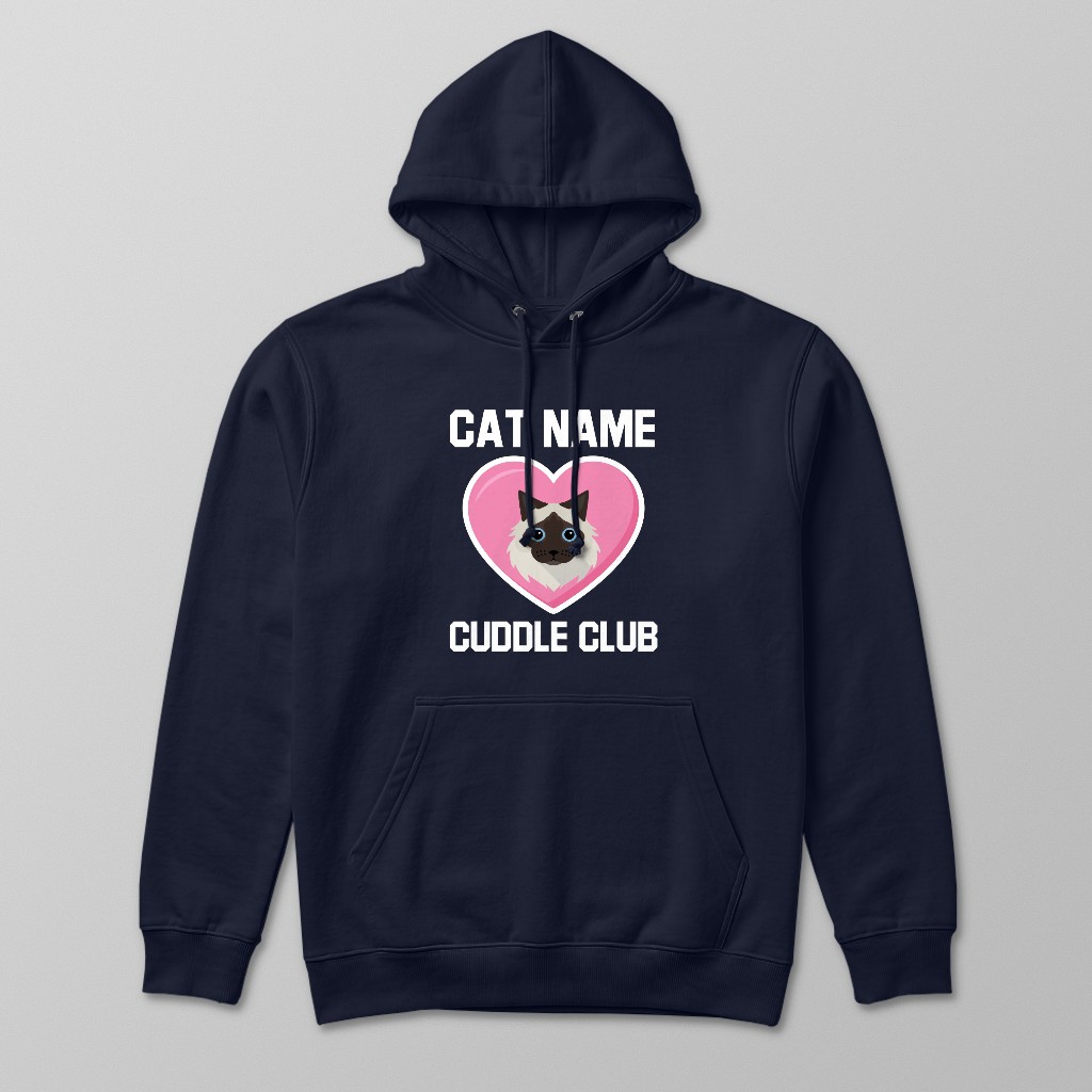 Cuddle Club: Personalized {breedFullName} Hoodie