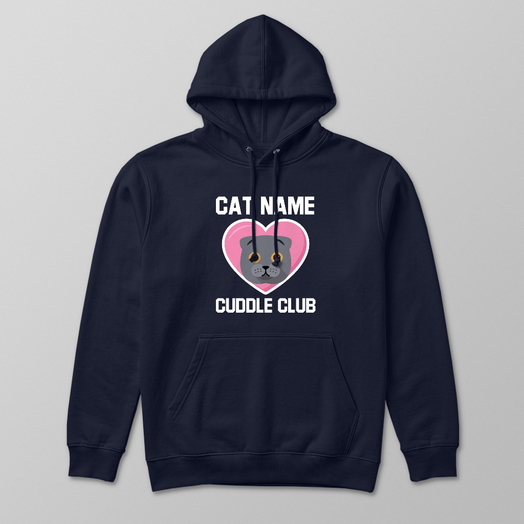 Cuddle Club: Personalized {breedFullName} Hoodie