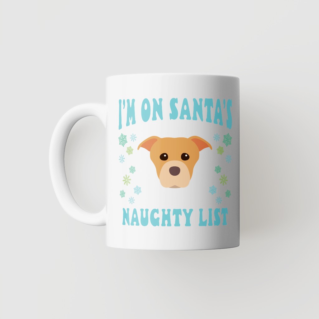 All I Want For Christmas: Personalised {breedFullName} Mug