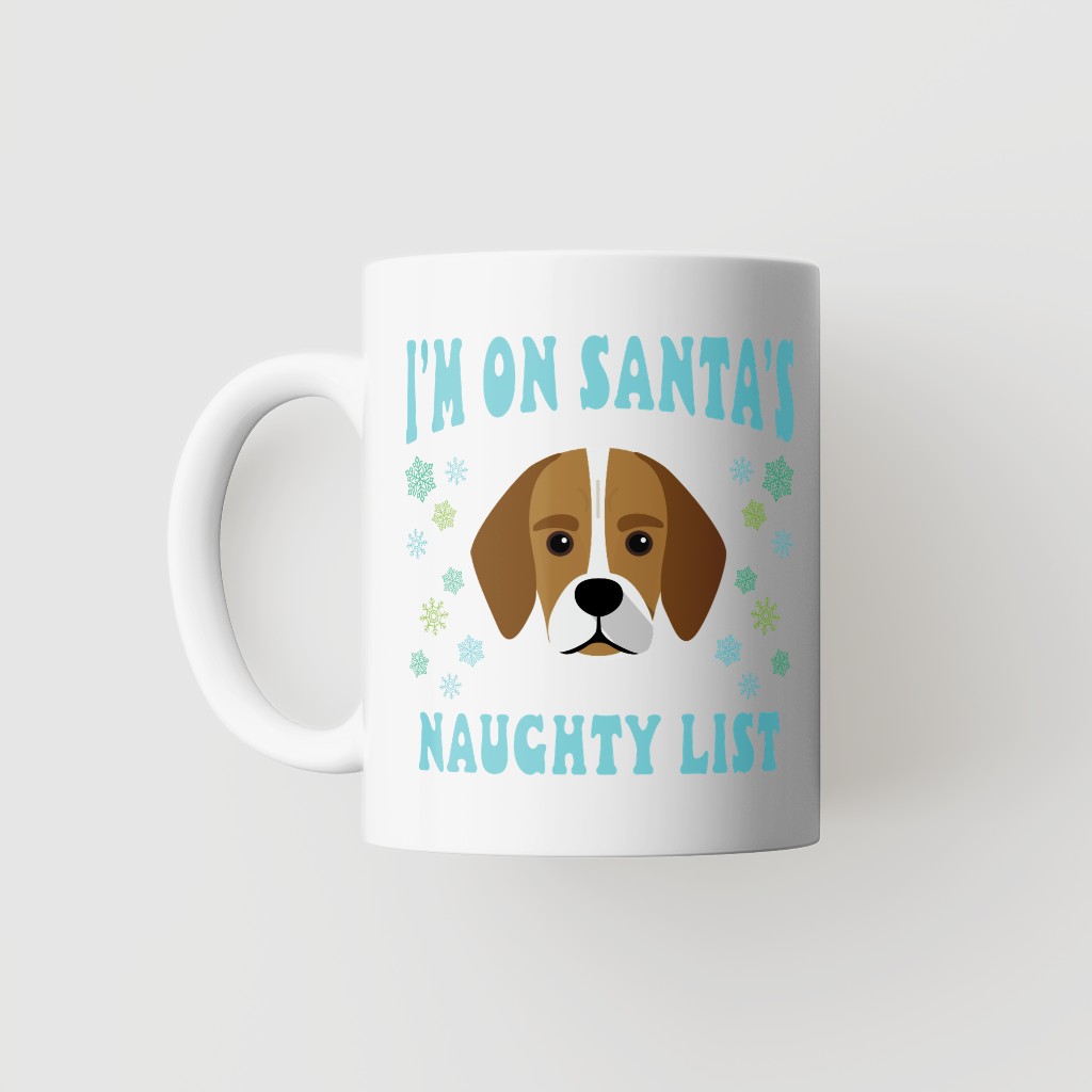 All I Want For Christmas: Personalised {breedFullName} Mug