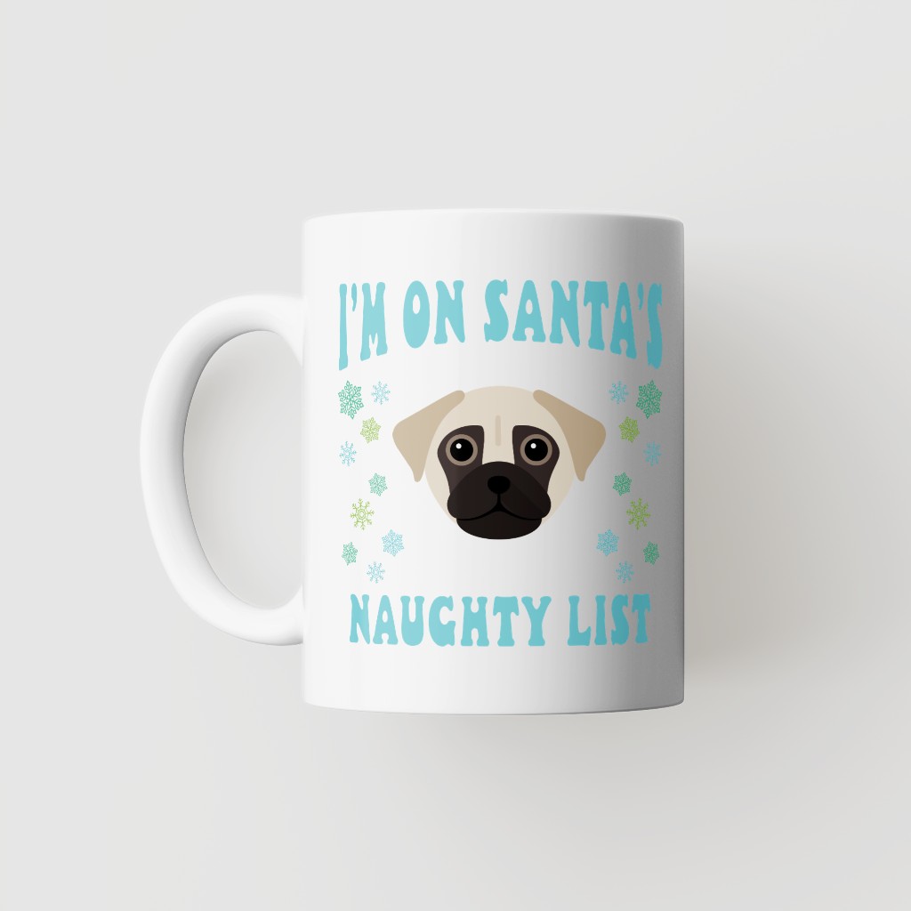 All I Want For Christmas: Personalised {breedFullName} Mug