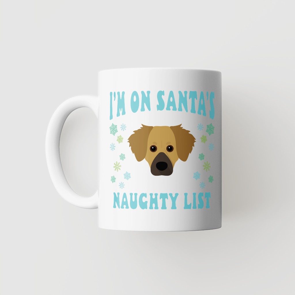 All I Want For Christmas: Personalised {breedFullName} Mug