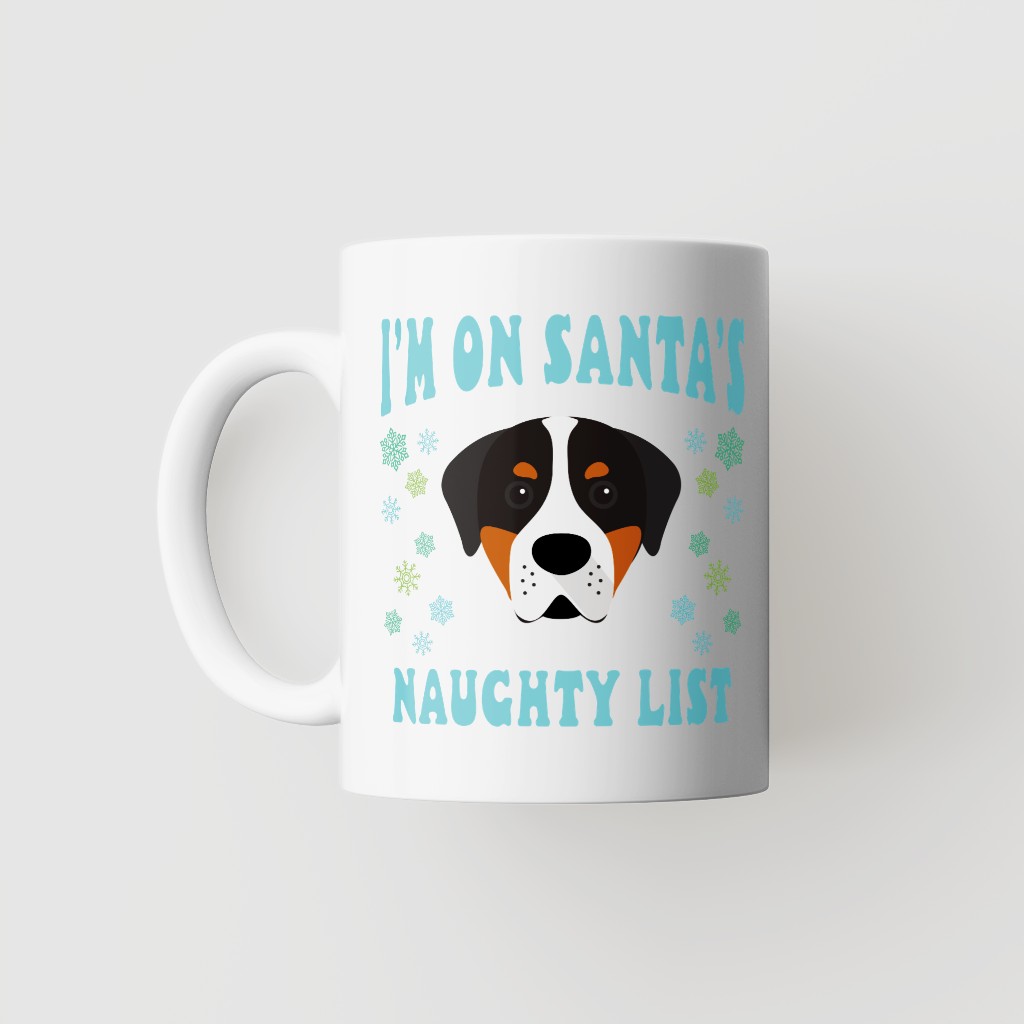 All I Want For Christmas: Personalised {breedFullName} Mug