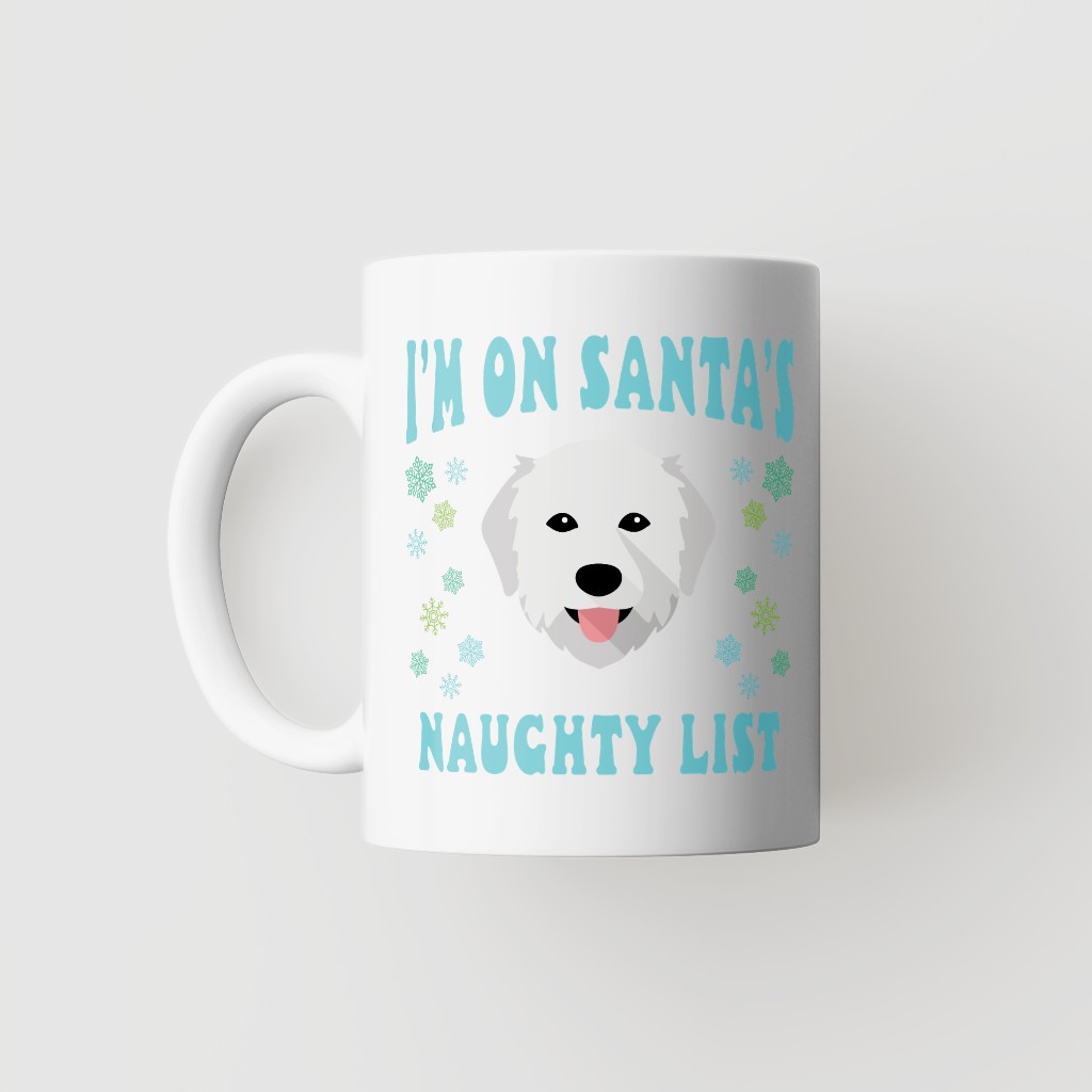 All I Want For Christmas: Personalised {breedFullName} Mug