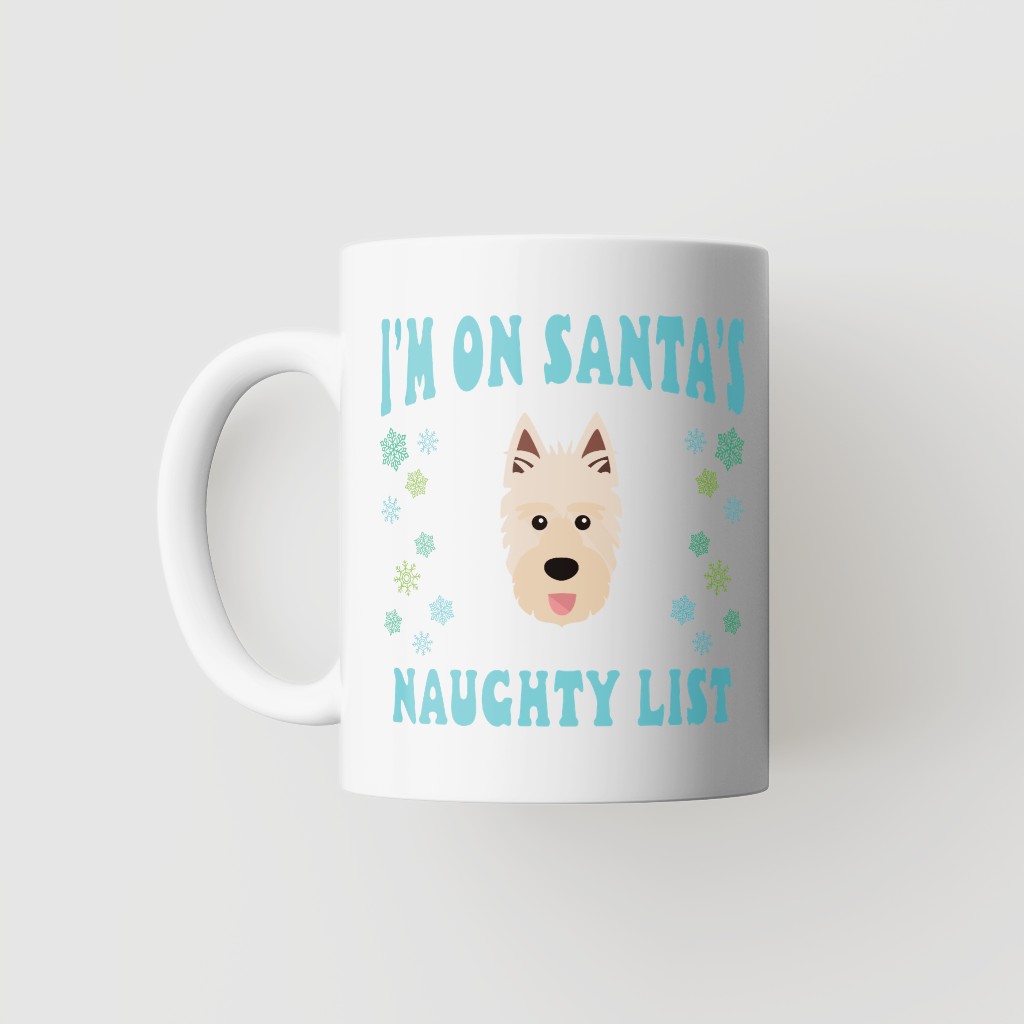 All I Want For Christmas: Personalised {breedFullName} Mug