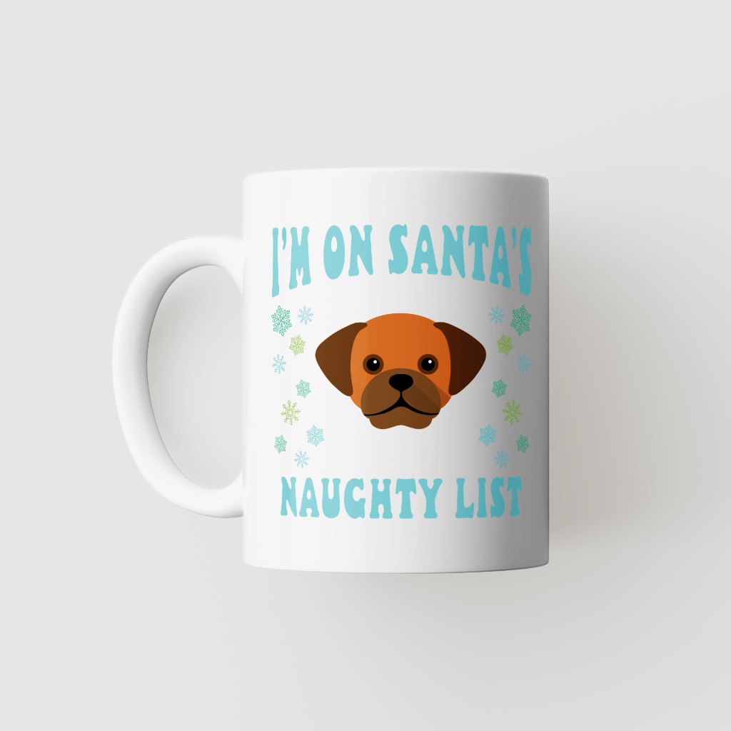 All I Want For Christmas: Personalised {breedFullName} Mug
