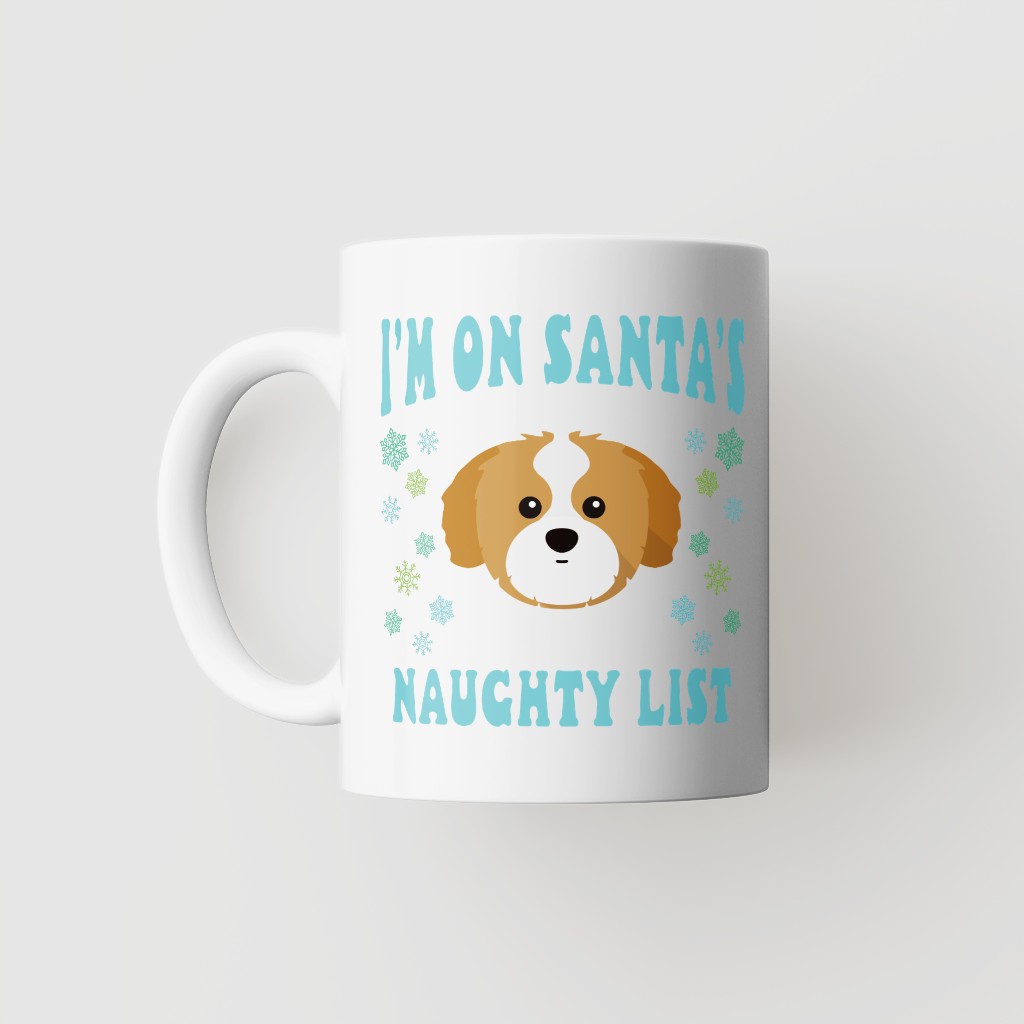 All I Want For Christmas: Personalised {breedFullName} Mug