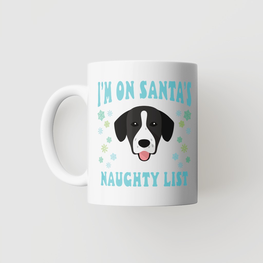 All I Want For Christmas: Personalised {breedFullName} Mug