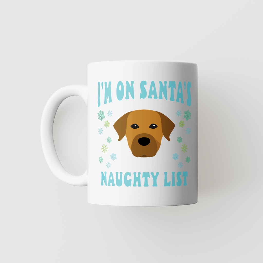 All I Want For Christmas: Personalised {breedFullName} Mug