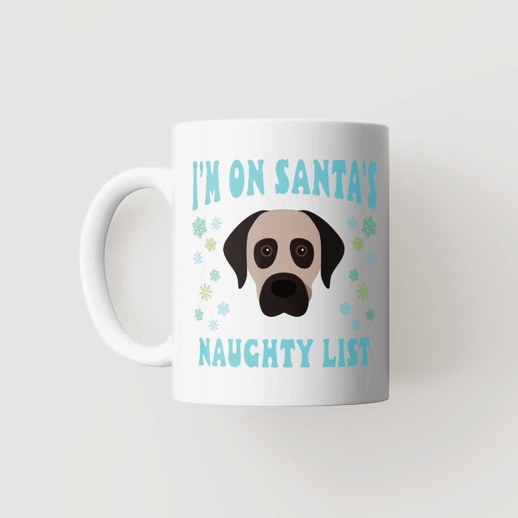 All I Want For Christmas: Personalised {breedFullName} Mug