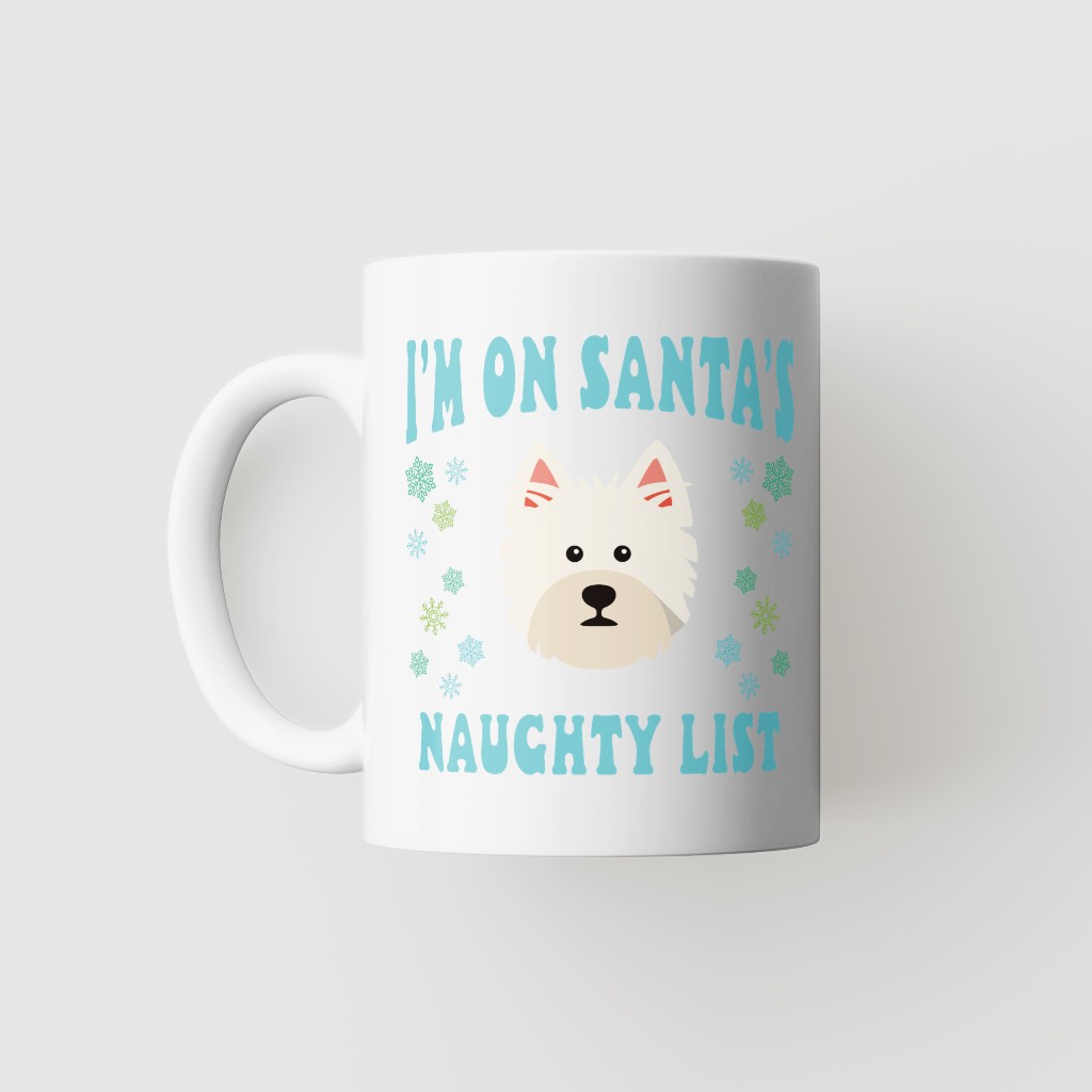 All I Want For Christmas: Personalised {breedFullName} Mug