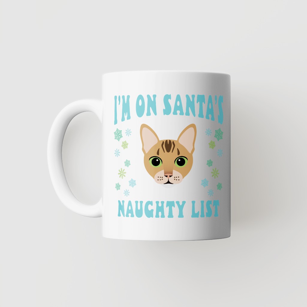 All I Want For Christmas: Personalised {breedFullName} Mug