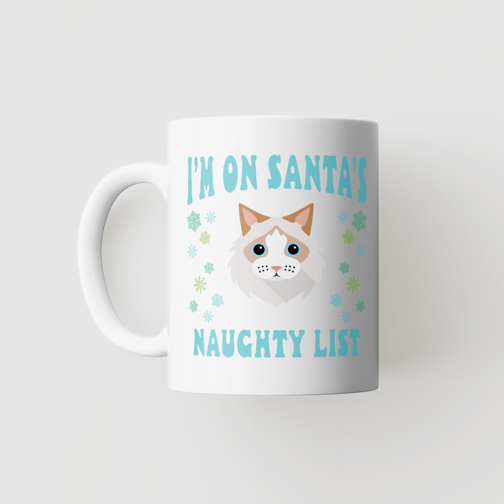 All I Want For Christmas: Personalised {breedFullName} Mug