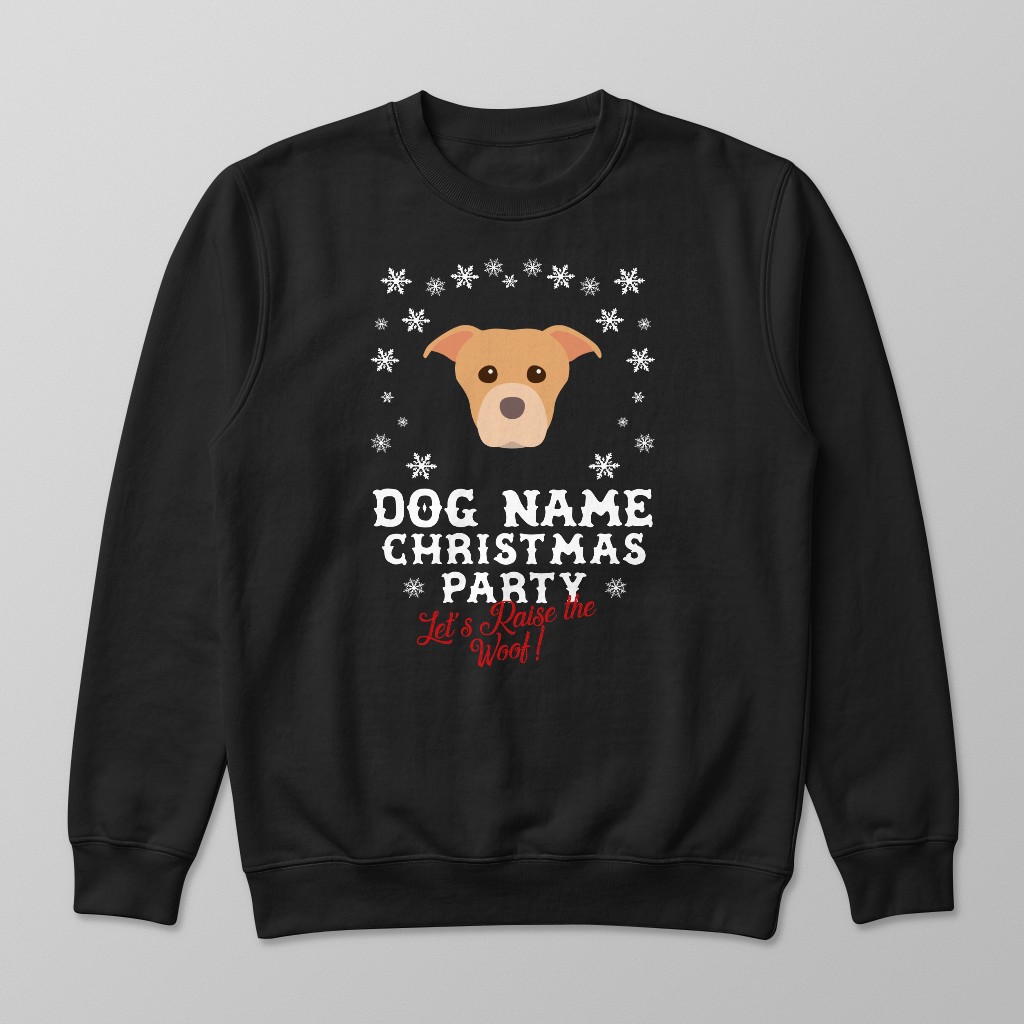 Raise the Woof: Personalised {breedFullName} Sweatshirt