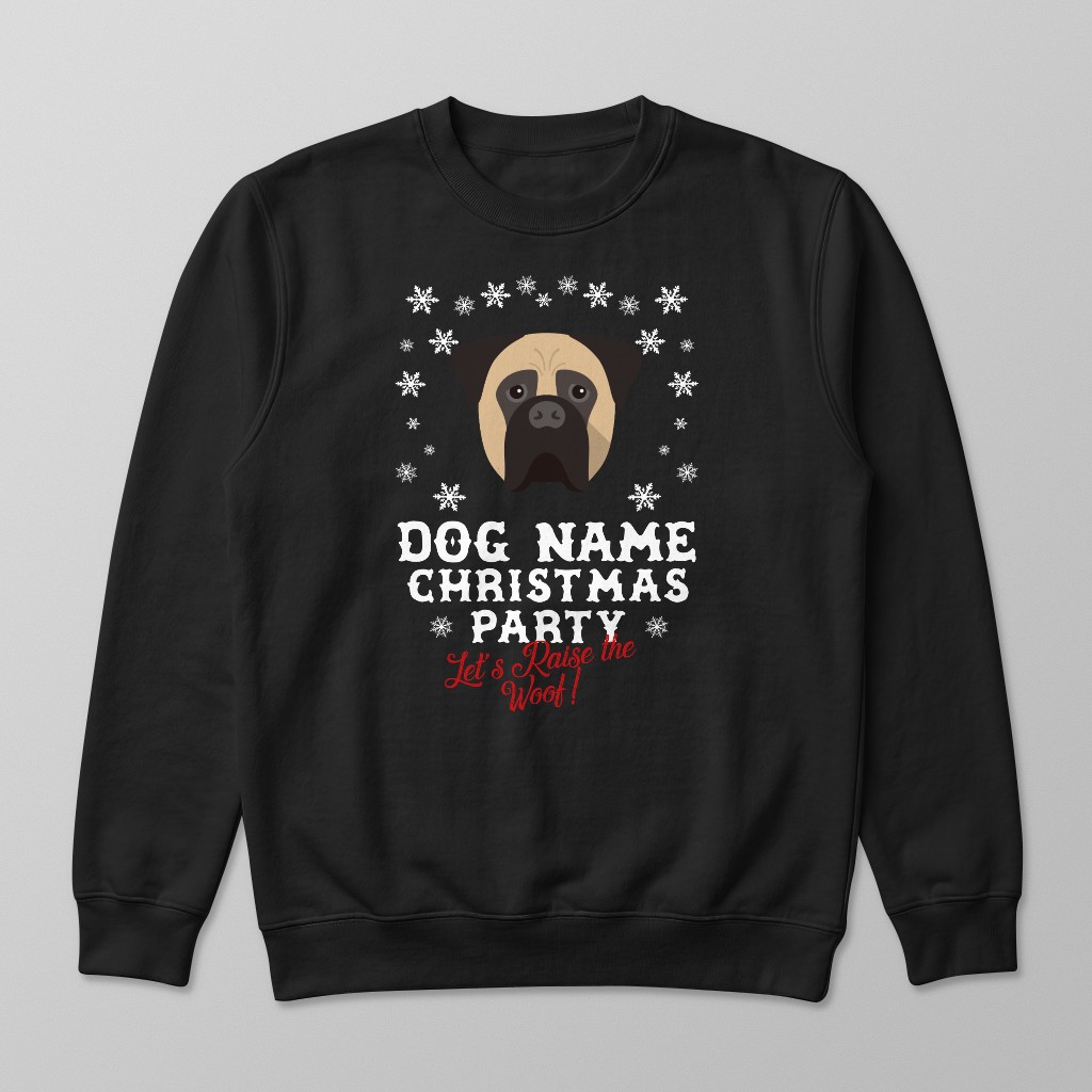 Raise the Woof: Personalised {breedFullName} Sweatshirt