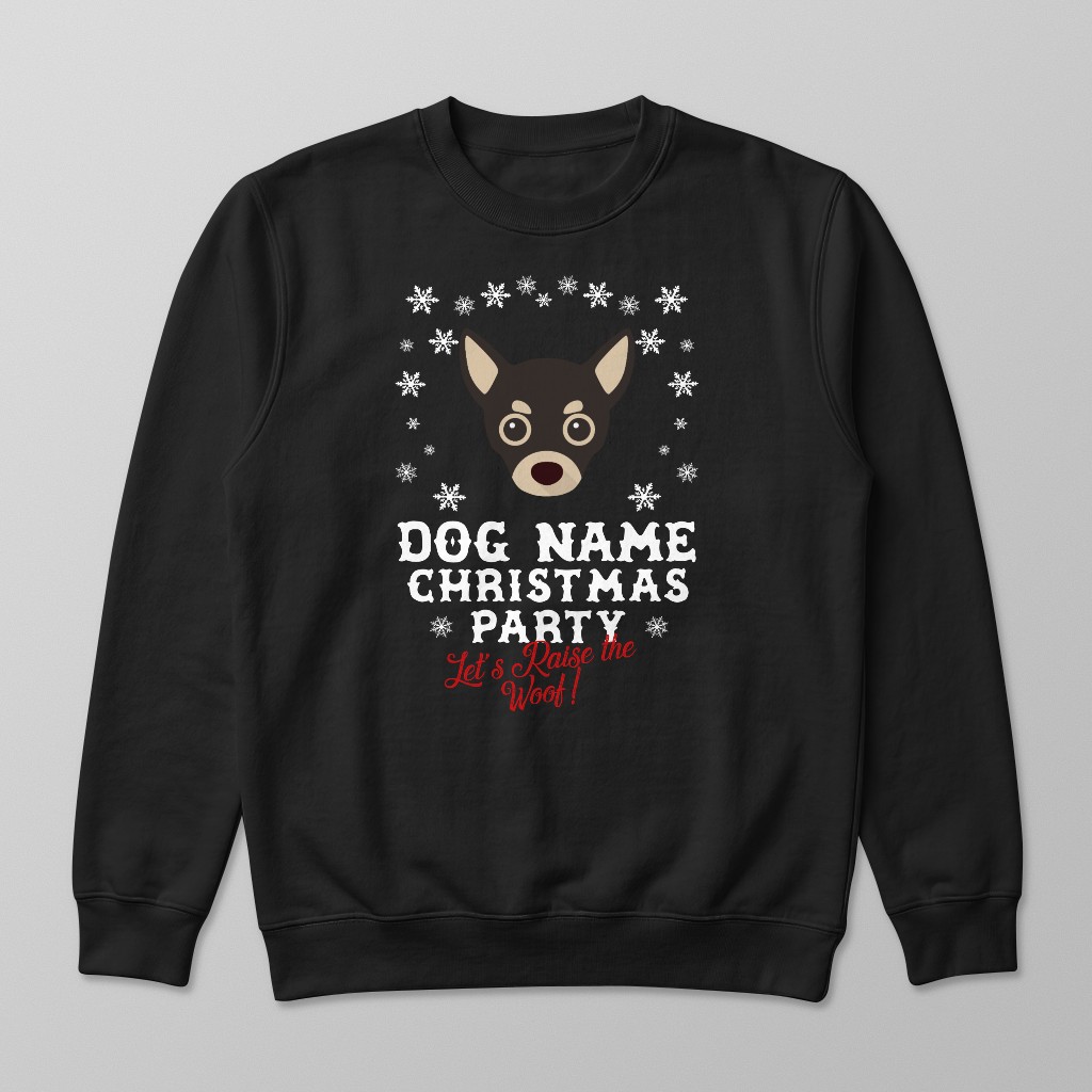 Raise the Woof: Personalised {breedFullName} Sweatshirt