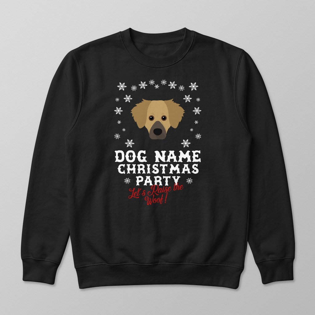 Raise the Woof: Personalised {breedFullName} Sweatshirt