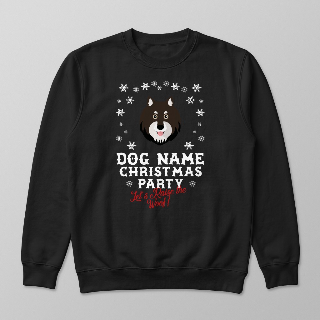 Raise the Woof: Personalised {breedFullName} Sweatshirt