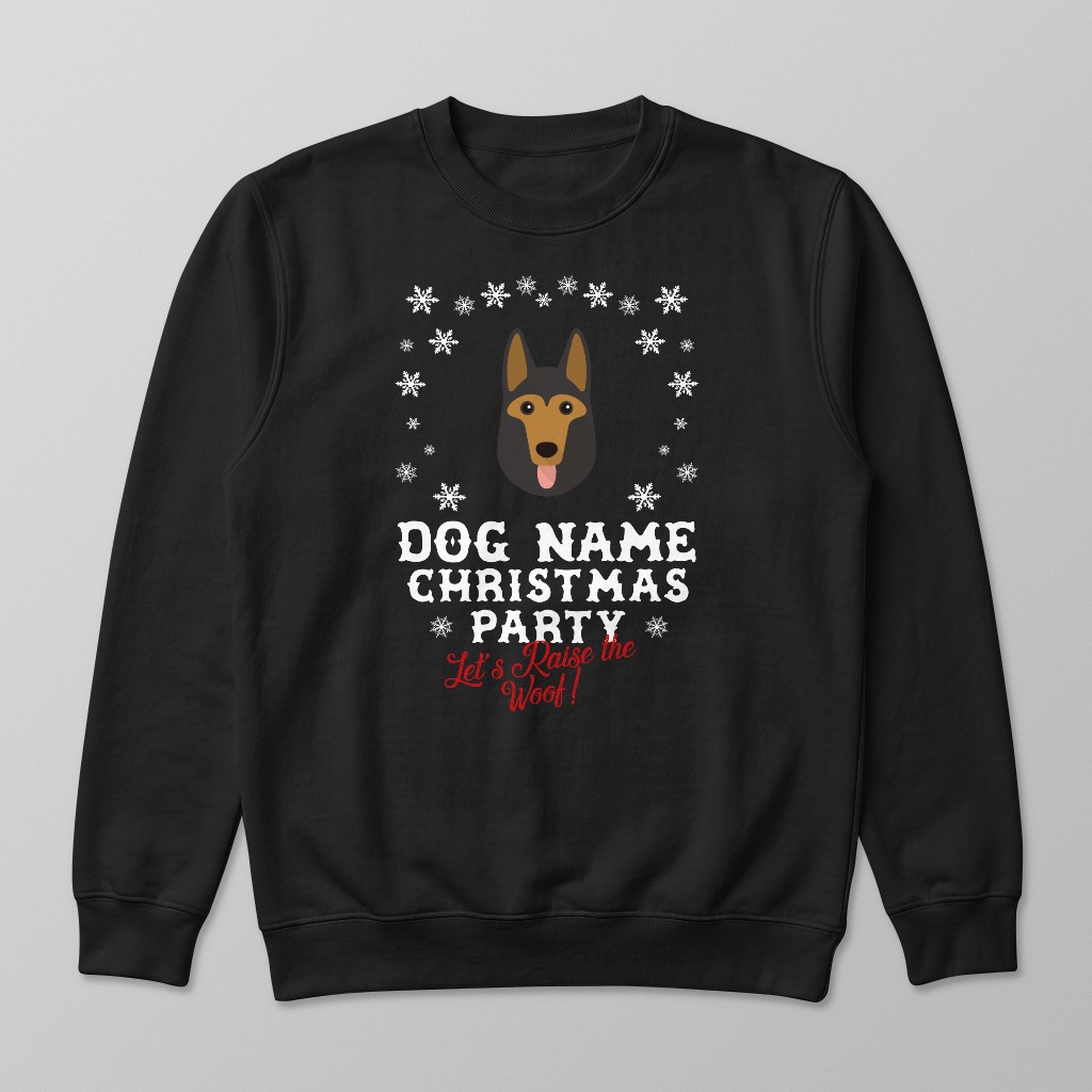 Raise the Woof: Personalised {breedFullName} Sweatshirt