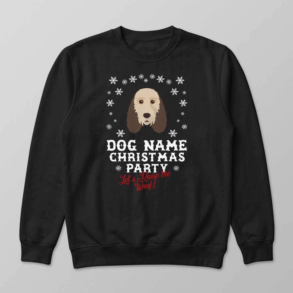 Raise the Woof: Personalised {breedFullName} Sweatshirt